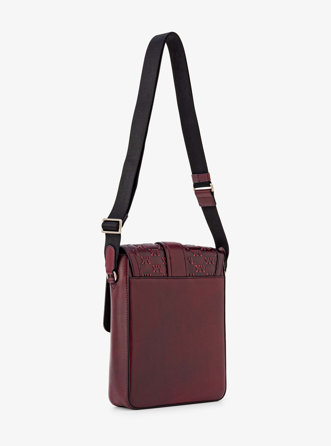 COLBY ロゴエンボス バーニッシュレザー クロスボディ | メッセンジャー・ショルダーバッグ