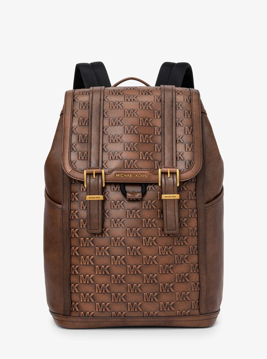 COLBY ロゴエンボス バーニッシュレザー バックパック ミディアム | バックパック