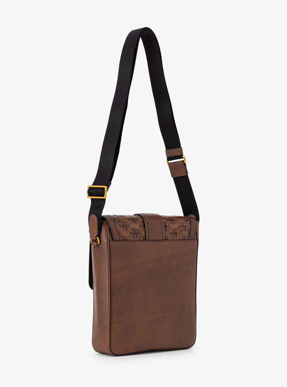 COLBY ロゴエンボス バーニッシュレザー クロスボディ | メッセンジャー・ショルダーバッグ