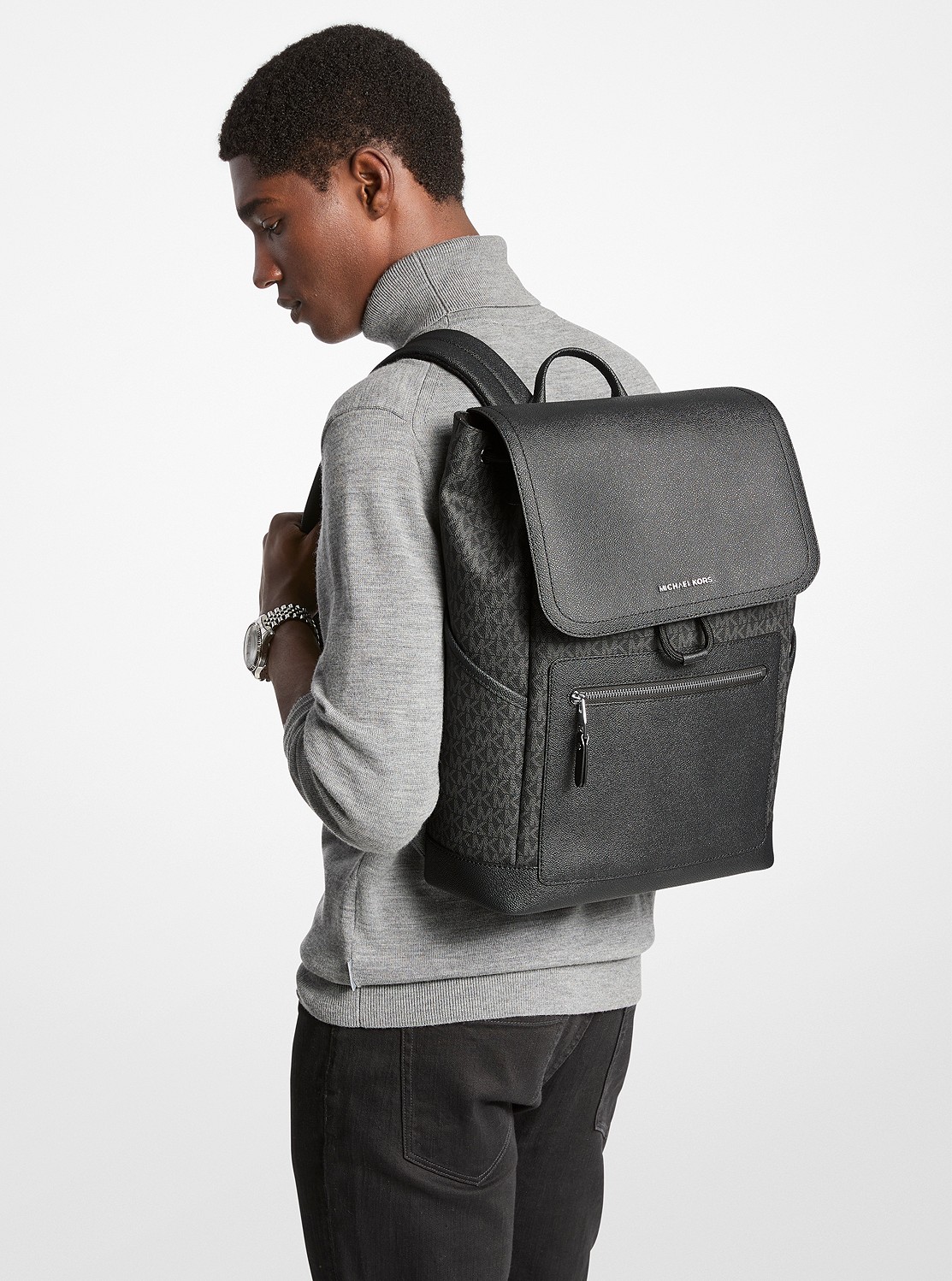 マイケルコース ハドソン バックパック 新品 HUDSON エンパイア シグネチャーロゴ バックパック | バック