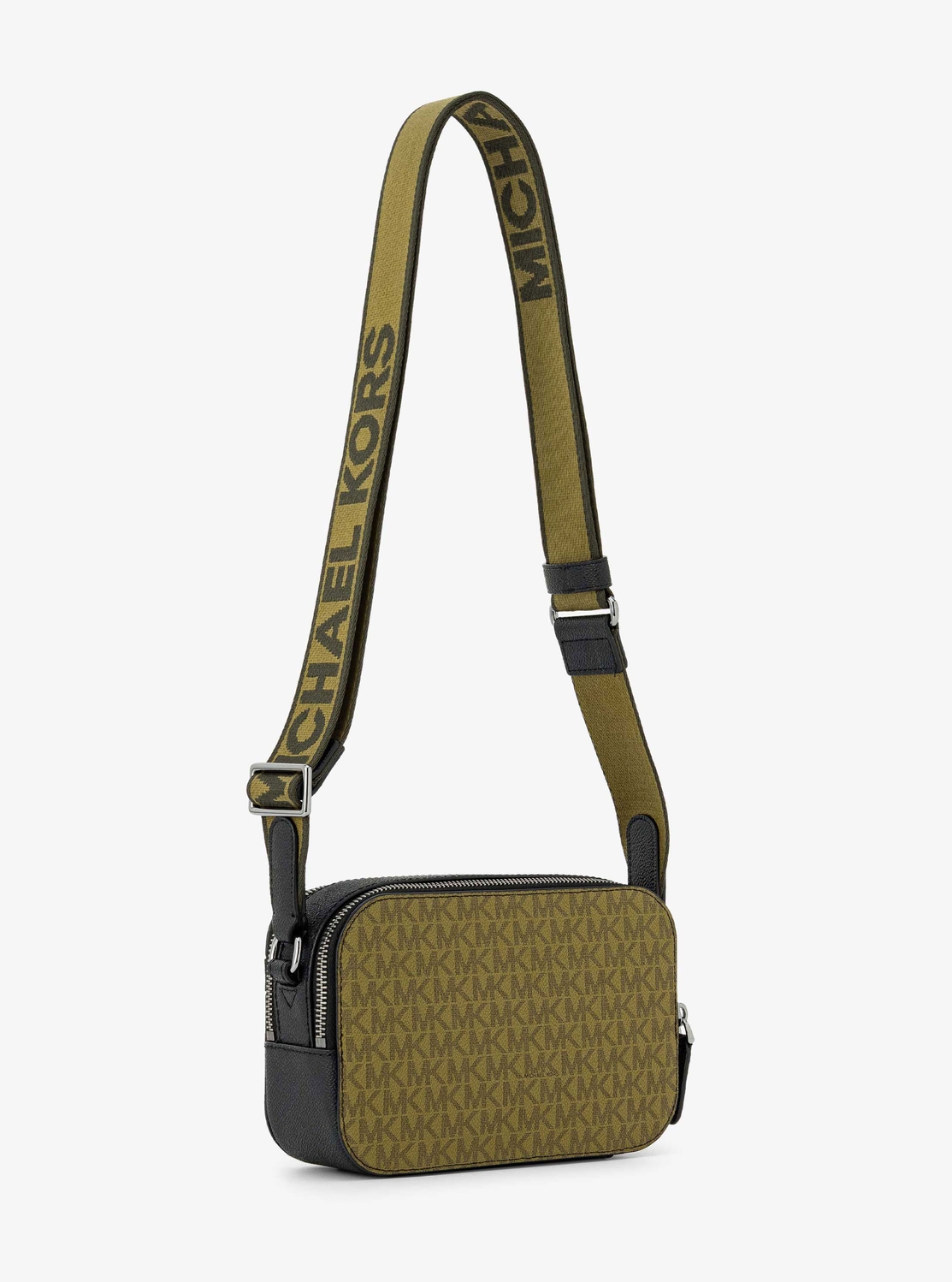 HUDSON カメラ クロスボディ - MKシグネチャー | メッセンジャー・ショルダーバッグ
