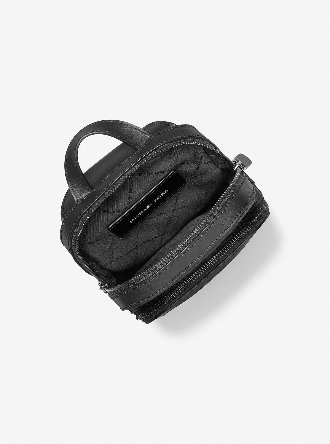 新品　マイケルコース　レザー スリングパック スモール ブラック 新品 マイケルコース レザー スリングパック スモール ブラック