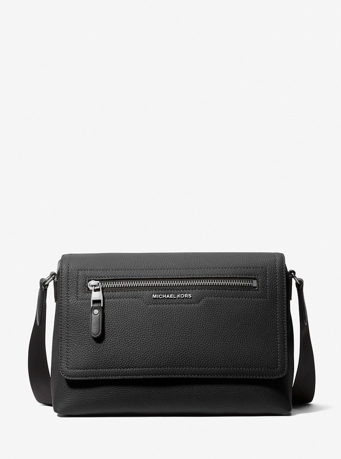 Michael Kors☆hudsonクロスボディバッグ グレインカウレザー MICHAEL KORS Hudson ハドソン クロスボディ バッグ (Michael