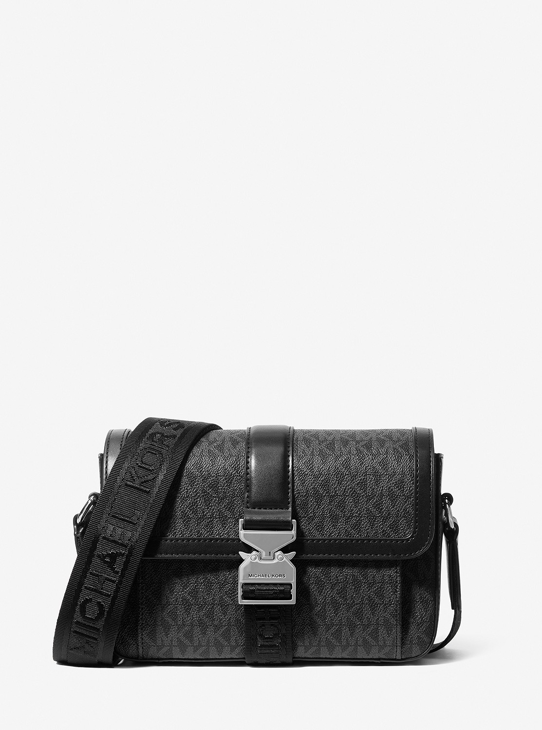 HUDSON クロスボディ - MKシグネチャー | メッセンジャー・ショルダーバッグ