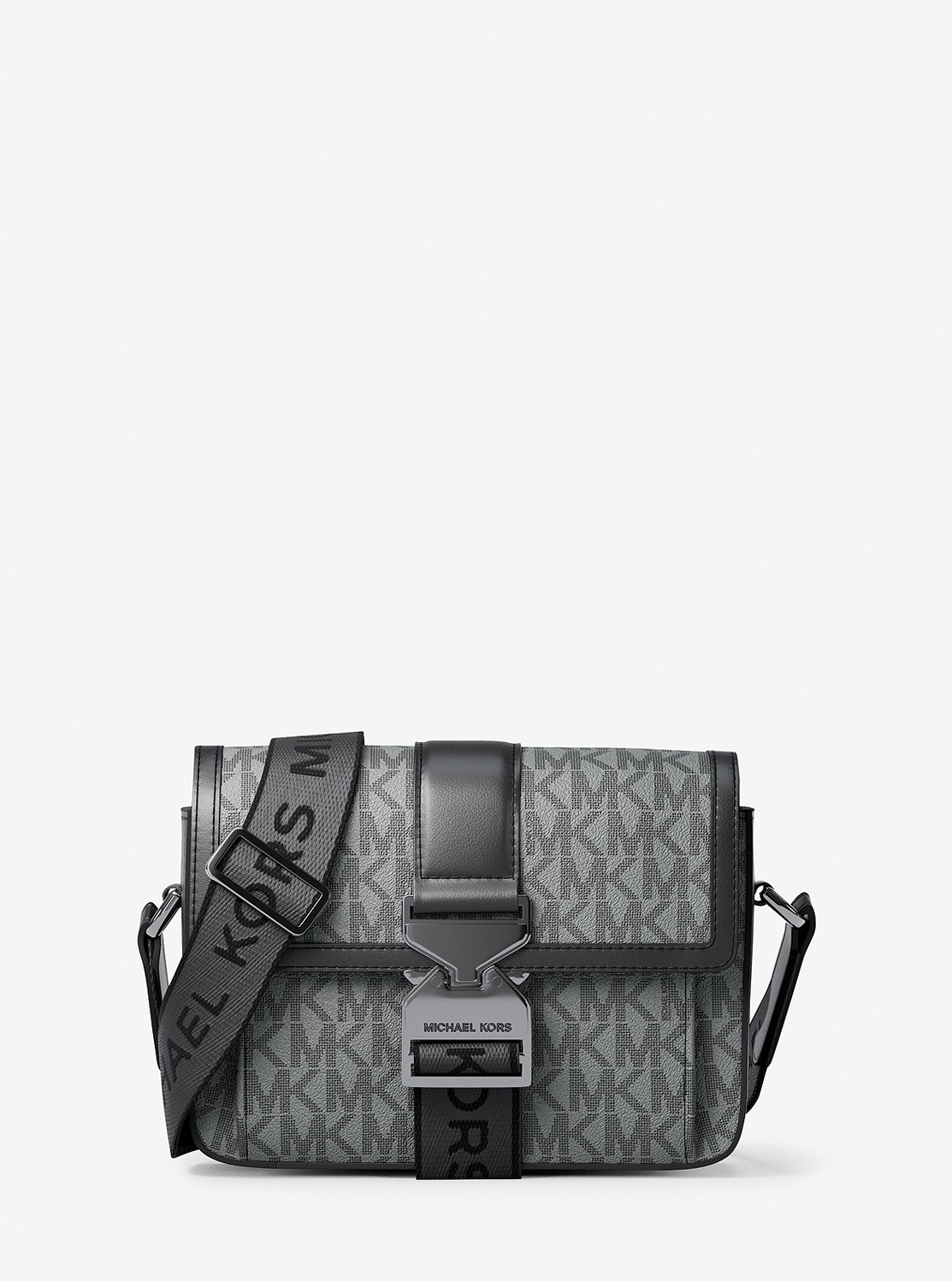HUDSON クロスボディ - MKシグネチャー | メッセンジャー・ショルダーバッグ