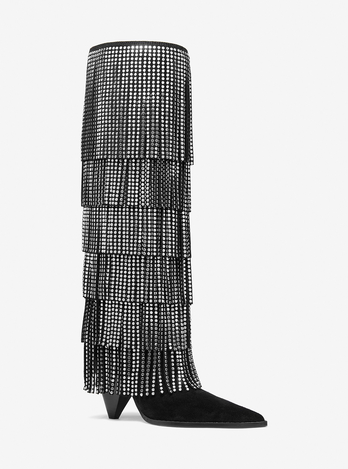 JAYLA エンブリッシュ レザー フリンジ ブーツ | ブーツ・ブーティ