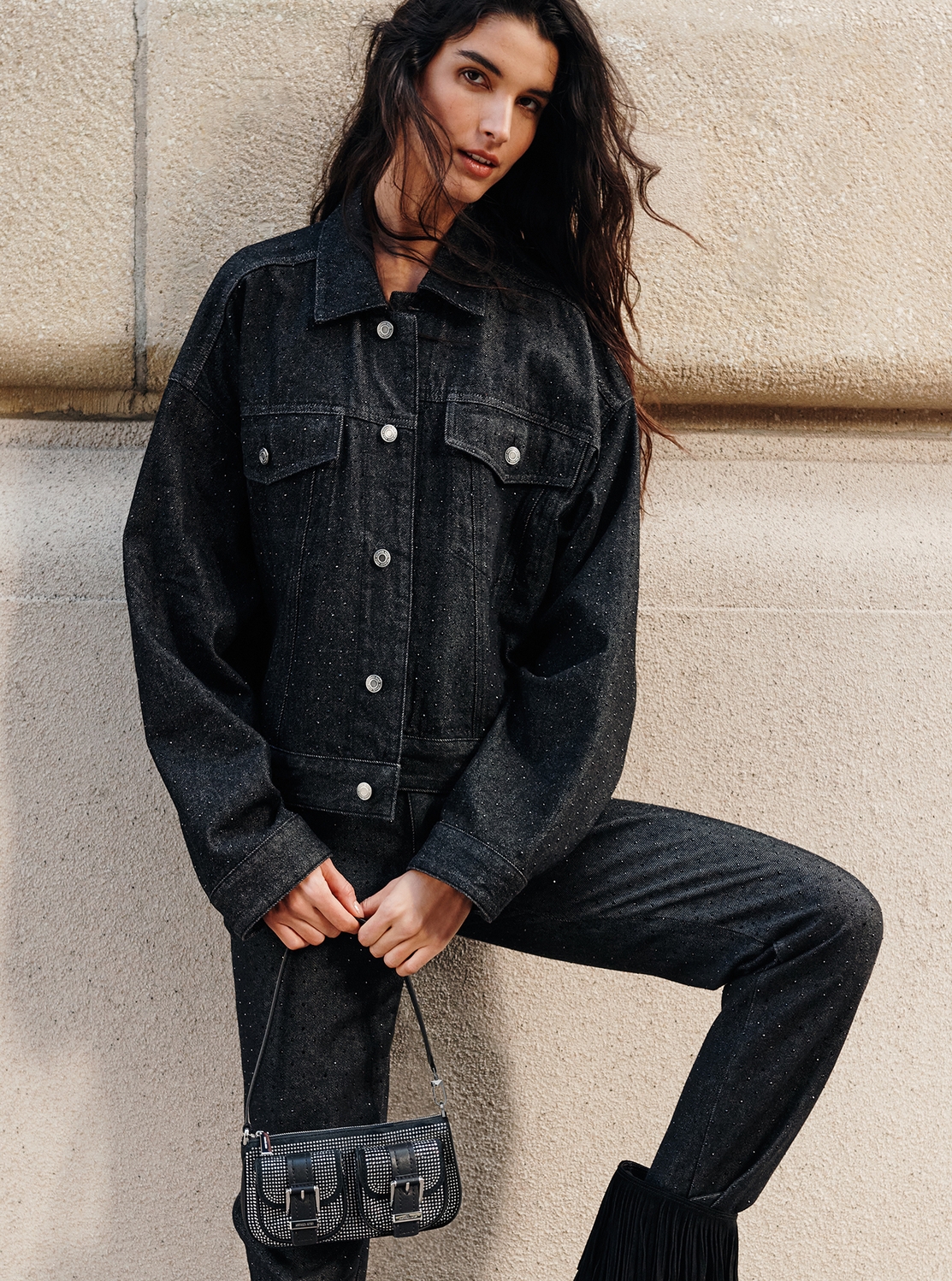 MICHAEL KORS MKロゴ デニムジャケット 金ボタン マイケルコース 1723007572234.jpg