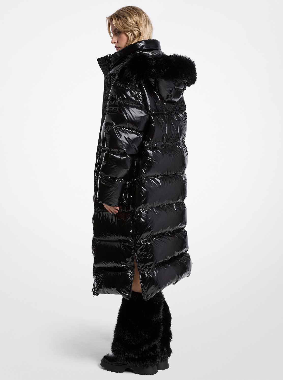 フォーファー トリム ナイロン パファー コート | アウター・ジャケット・ダウン