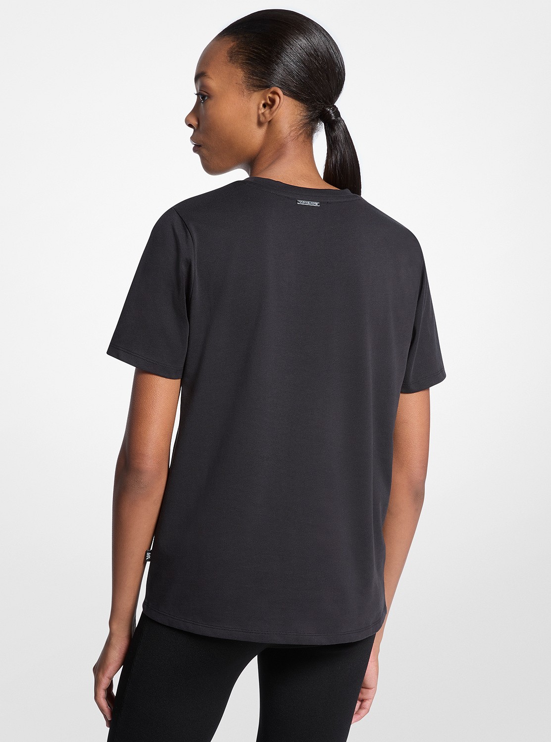 ロゴチャーム コットンジャージー Tシャツ | トップス・シャツ