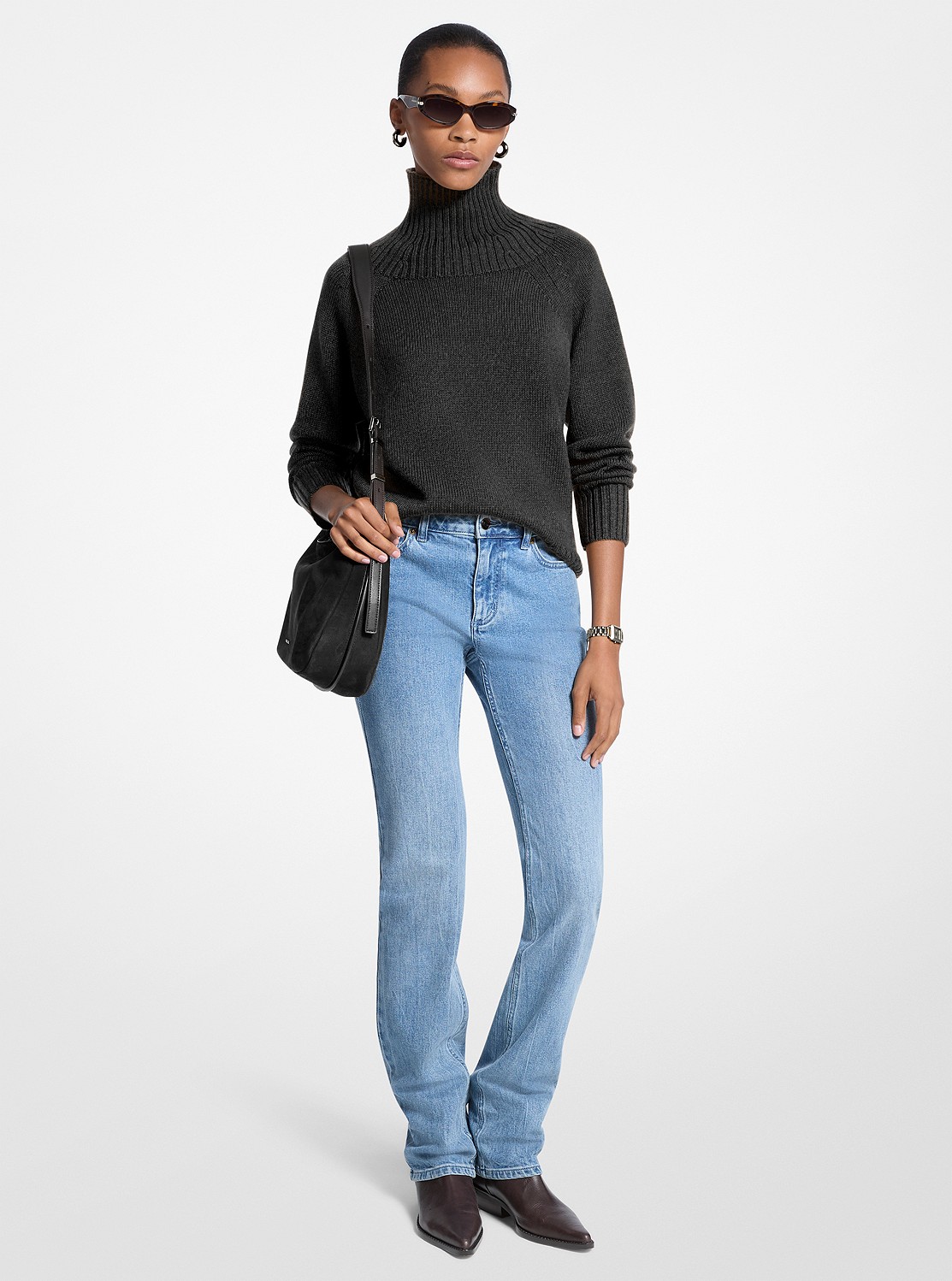 ウール タートルネック セーター | トップス・シャツ