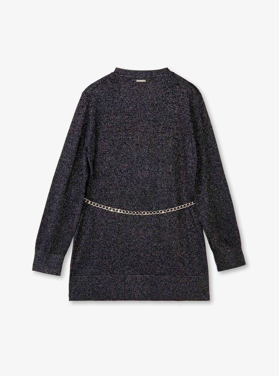 メタリックチェーン ベルト カーディガン | トップス・シャツ