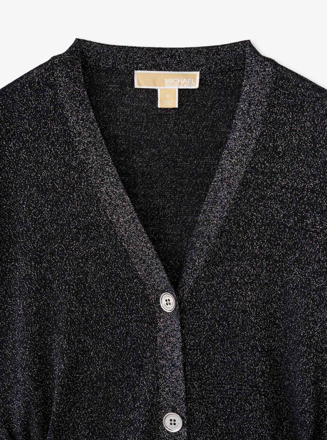 メタリックチェーン ベルト カーディガン | トップス・シャツ