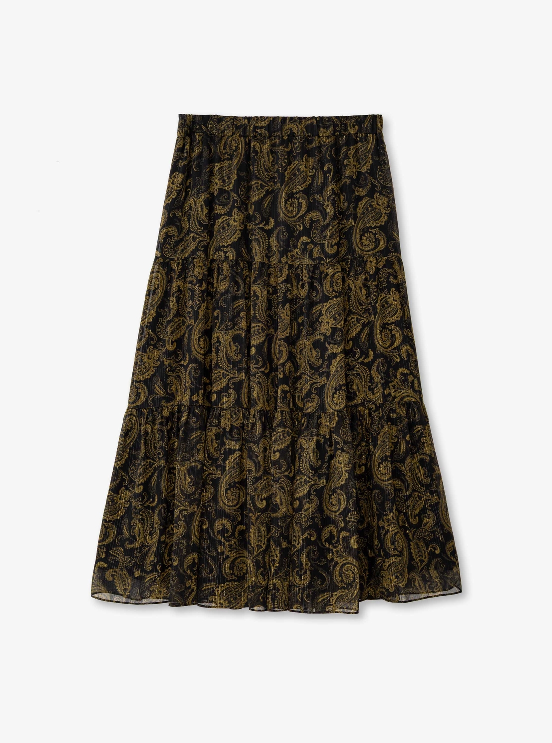 ペイズリー プリント ミディ スカート | スカート・パンツ