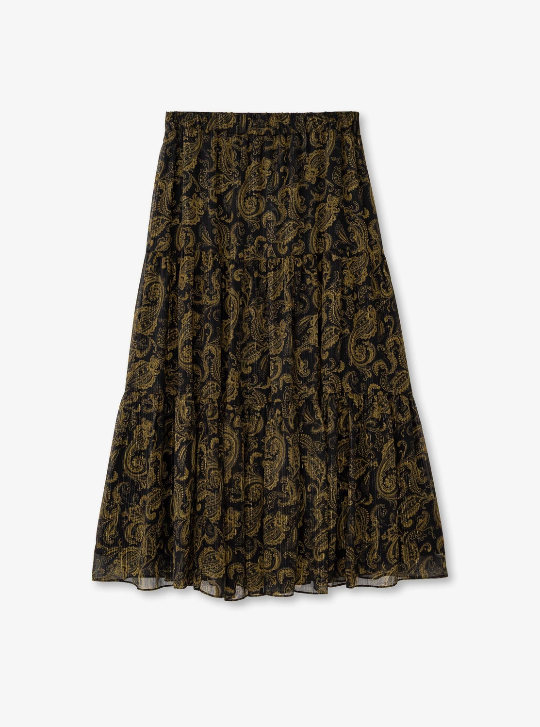 ペイズリー プリント ミディ スカート | スカート・パンツ