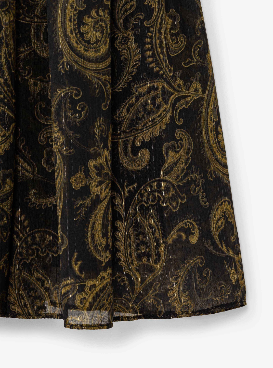 ペイズリー プリント ミディ スカート | スカート・パンツ