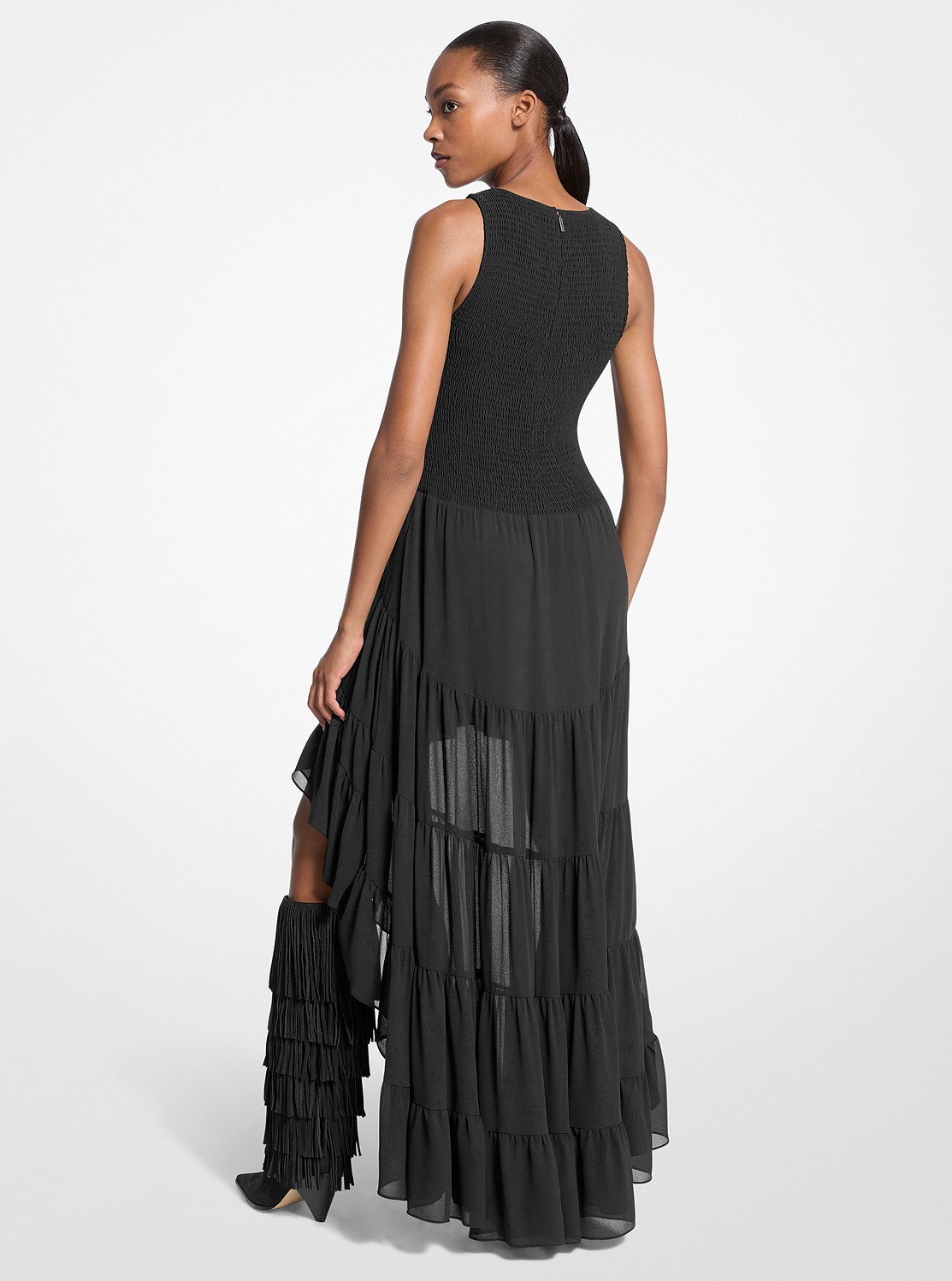 ジョーゼット スモック ハイロ― ドレス | ワンピース・ドレス