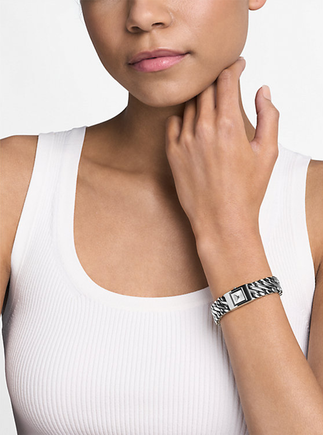 DARRINGTON シルバートーン チェーンリンク ウォッチ ミニ | ウィメンズ