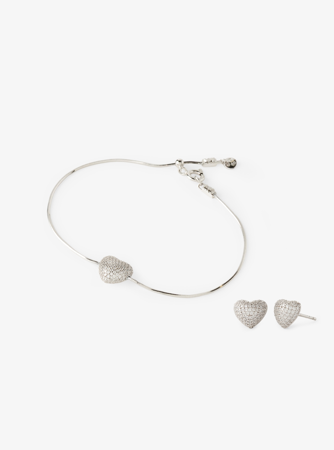 パヴェ ハート ピアス ギフトセット | ピアス・イヤリング