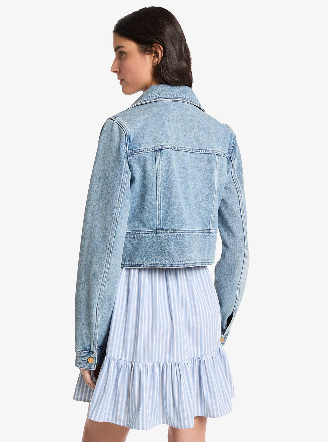 クロップ デニム ジャケット | アウター・ジャケット・ダウン