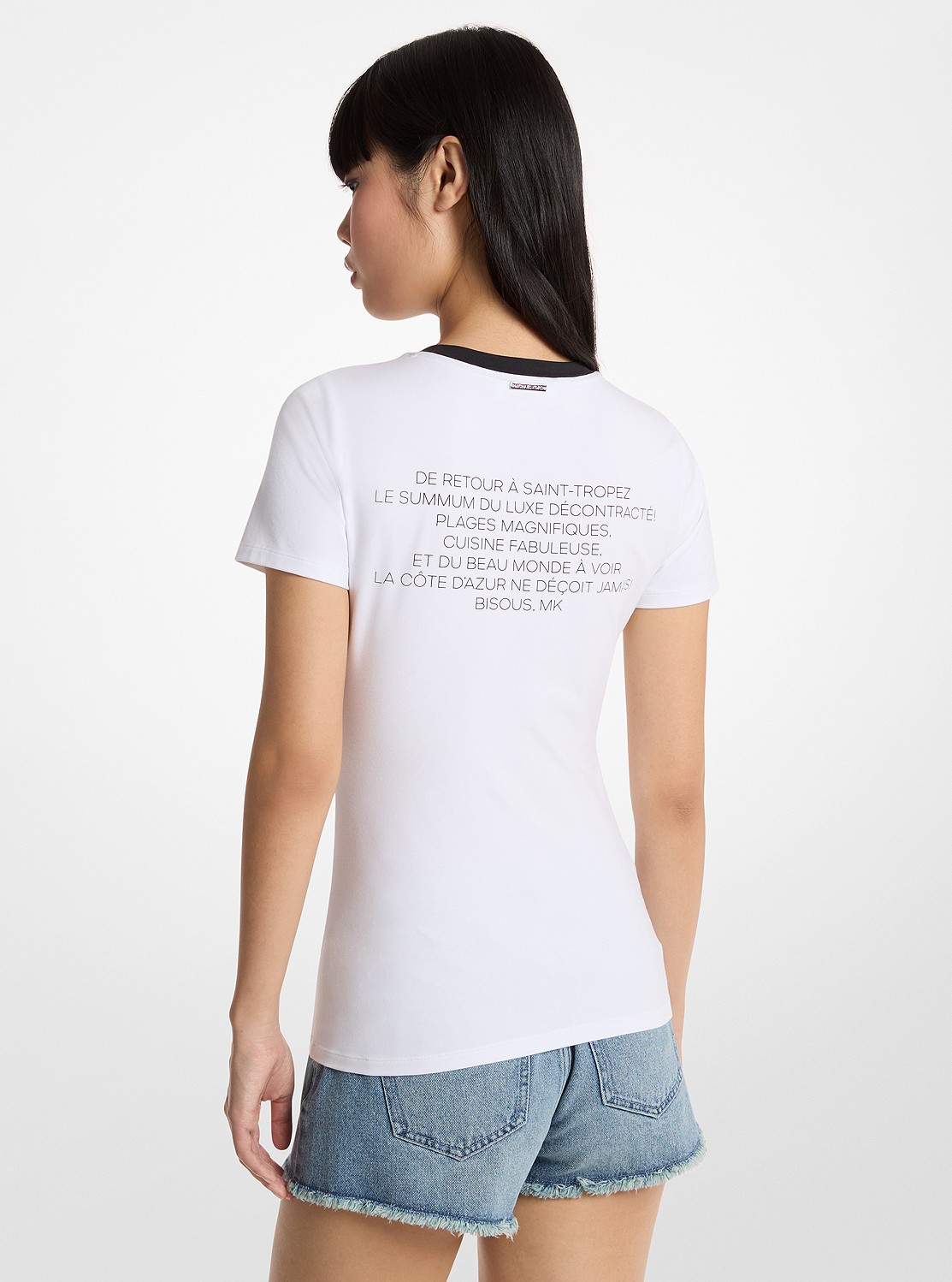 ST. TROPEZ ストレッチ コットン Tシャツ | トップス・シャツ