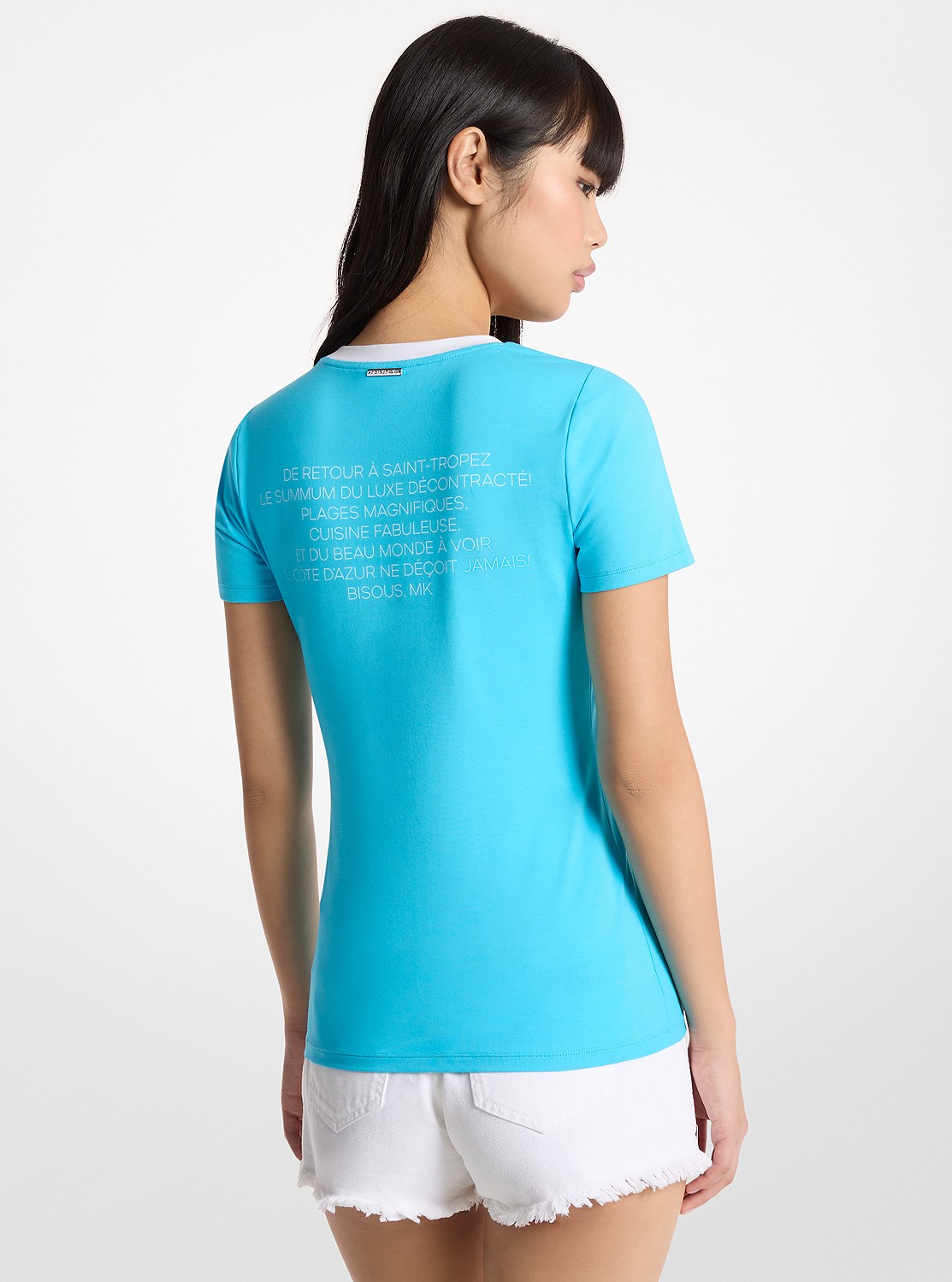 ST. TROPEZ ストレッチ コットン Tシャツ | トップス・シャツ