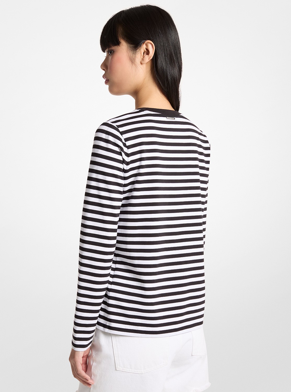 ST. TROPEZ ストライプ コットン Tシャツ | トップス・シャツ