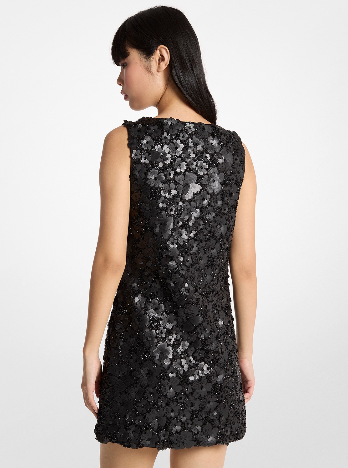 フローラル エンブリッシュ スクーバ ミニドレス | ワンピース・ドレス