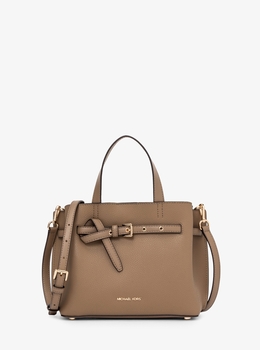 EMILIA ペブルレザー サッチェル スモール