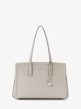 LAILA ぺブルレザー トート ミディアム