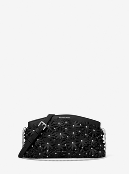 ATHENA フローラル アップリケ コンバーチブル クラッチ