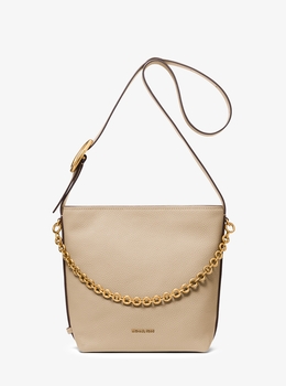 NOLITA ペブルレザー チェーン バケットバッグ ショルダートート スモール