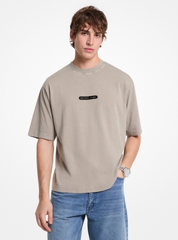 ロゴ コットン Tシャツ