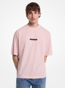ロゴ コットン Tシャツ