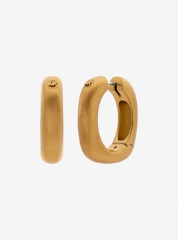 スクエア フープ ピアス