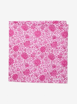 フローラルプリント コットン スカーフ