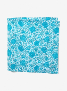 フローラルプリント コットン スカーフ